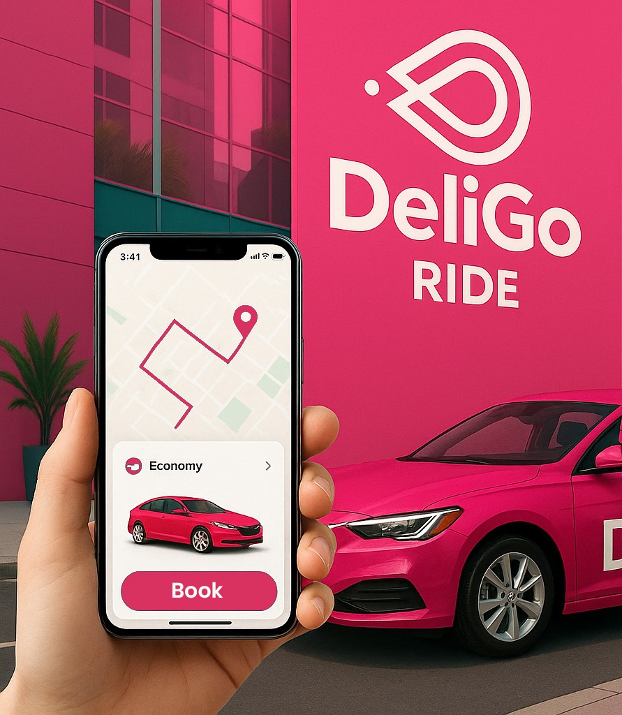 DeliGo Ride car
